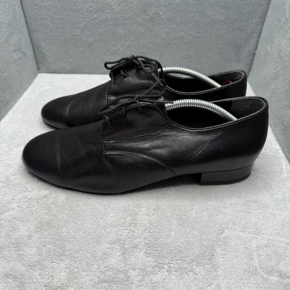 Supadance Men's Ballroom Dance Shoes UK 10.5 US 11.5 Black Leather Suede England